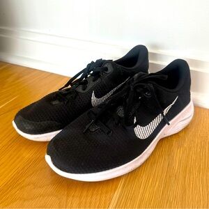 Nike Womens Flex Experience Black Running Shoes Size 8.5